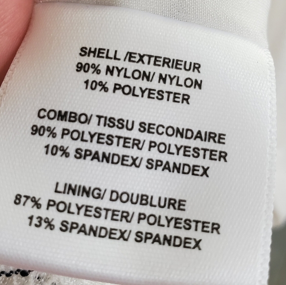 Belle Badgley Mischka Black & White Lace Mesh Dress - Picture 10 of 10